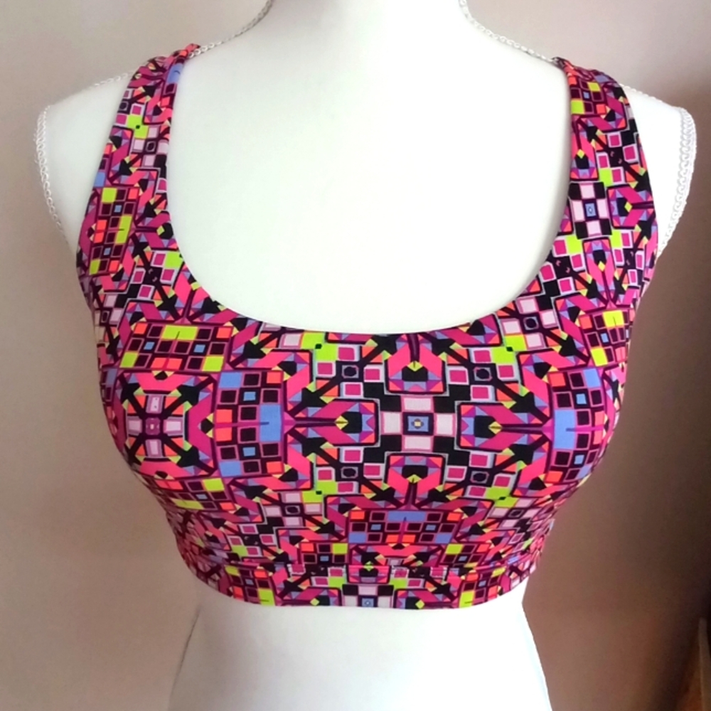 VS womens multi color sports bra